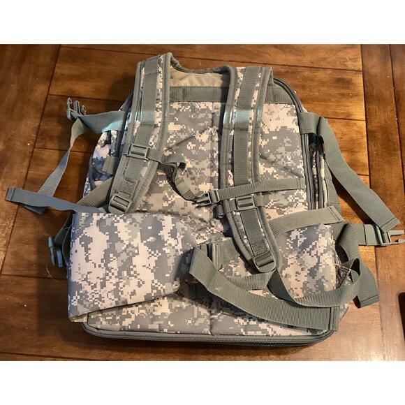 Code Alpha Militia Expandable Backpack Military Style Camouflage Hiking Camping - Picture 6 of 11